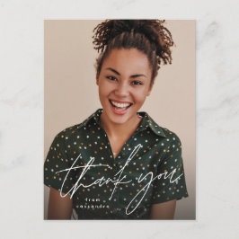 Tack för din bild, studenten vykort