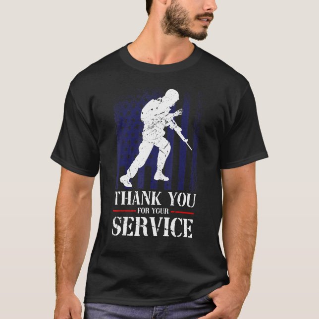 Tack för din Far Frihet Vetera T Shirt (Framsida)