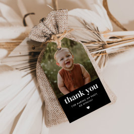 Tack för din födelsedag Photo Presentetikett