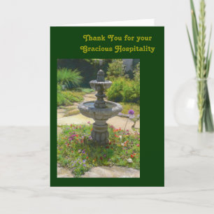 tack för din Gracious Hospitality-mall
