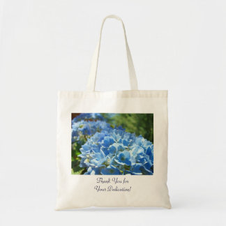 Tack för din hängivenhet! påsar gåva Hydrangea Tygkasse
