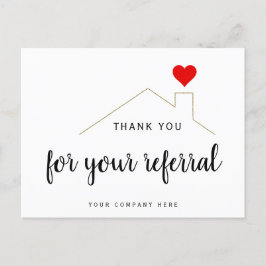 Tack för din hänvisning Fastighetsodling Vykort