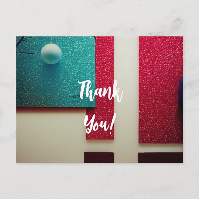 Tack för din höjdpunkt! vykort (Framsida)