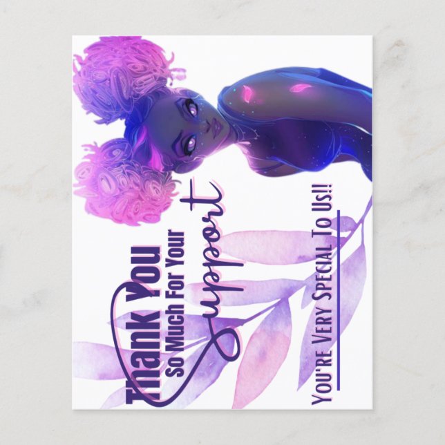 Tack för din kortFlyer Flygblad (Framsidan)