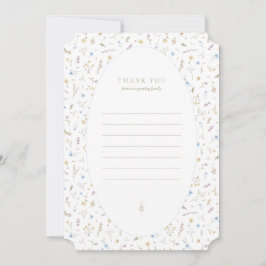 Tack för din lägenhet - blått storybook kort