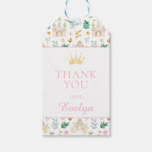 Tack för din lilla prinsessa-födelsedflicka