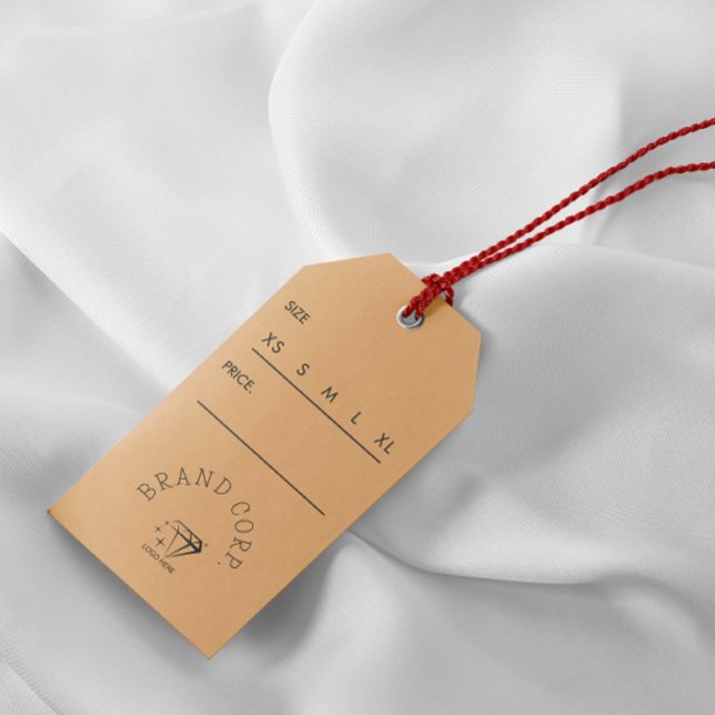 Tack för din Märkre för inköpen av inkorg Presentetikett (Thank You For Your Purchase Clothing Hang Tag)