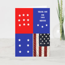 Tack för din service Patriotic