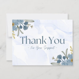 Tack för din support  vykort