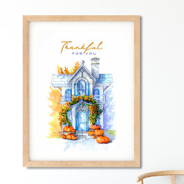 Tack för din Thanksgiving-dag Poster