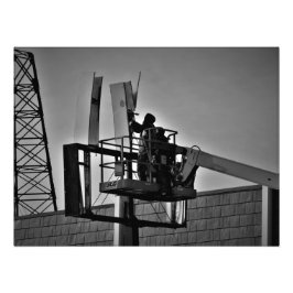 "Tack för din tjänst" Fototryck