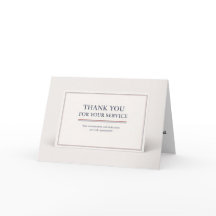 Tack för din tjänst - nuvarande militärer