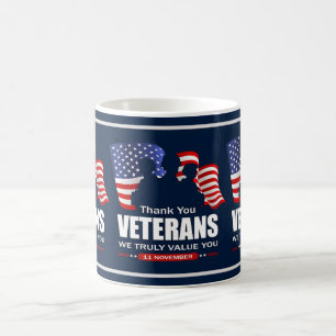 Tack för din tjänst: Veterans Day 2025 Cof Kaffemugg