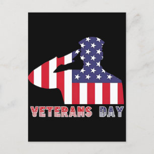 Tack för din tjänst: Veterans Day 2025 Helg Vykort