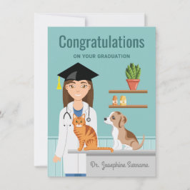 Tack för din veterinärutbildning kort