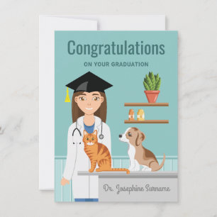 Tack för din veterinärutbildning kort