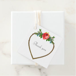 Tack för dina favorittaggar, Ram! Gåvor Etiketter