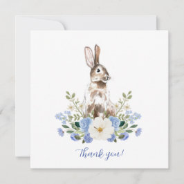 Tack för dina kort, Baby Shower Bunny Kort
