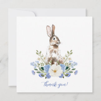 Tack för dina kort, Baby Shower Bunny Kort