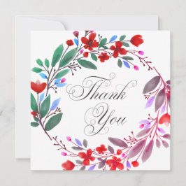 Tack för dina kort för bröllop eller Shower