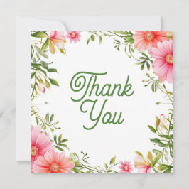 Tack för dina kort för bröllop eller Shower