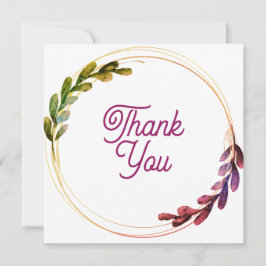 Tack för dina kort för bröllop eller Shower