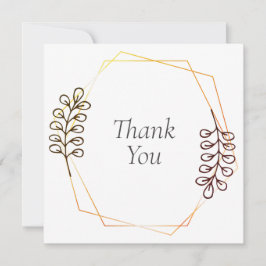 Tack för dina kort för bröllop eller Shower