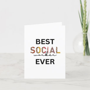 Tack för dina kort för social-arbetaren