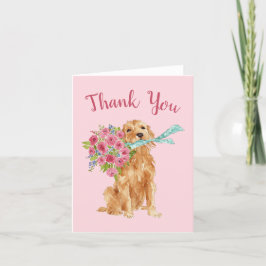 Tack för dina kort, Golden Retriever
