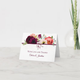 Tack för dina kort i den bohemiska Blommigten Bröl