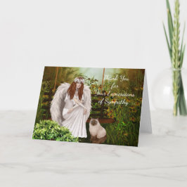 Tack för dina sympatiyttringar kort