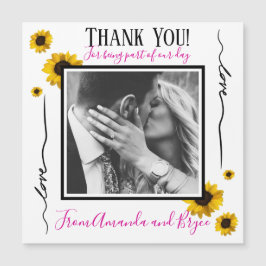 Tack för dina vackra solblommor