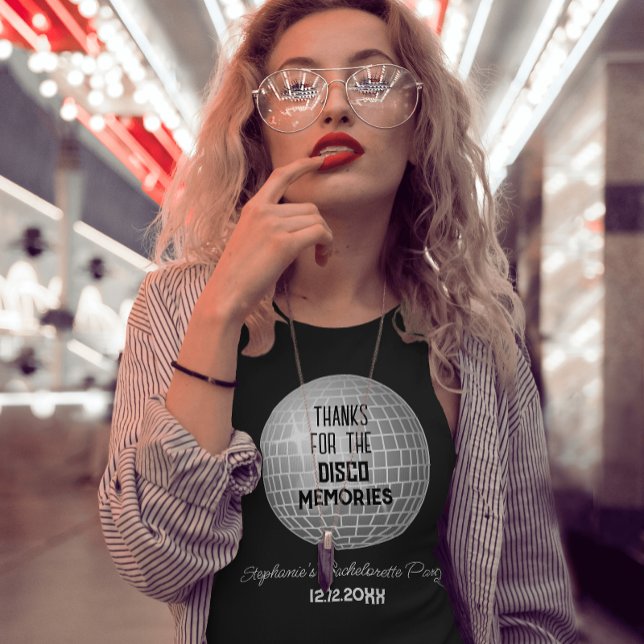 Tack För Disco Minnen Retro Sjungmöfest T Shirt (Skapare uppladdad)
