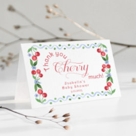 Tack för ditt Cherry-blått-trendig Tack för ditt k