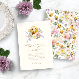 Tack för ditt Cute Bee-kort Kort