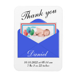 Tack för ditt födelseattest magnet