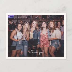 Tack för ditt foto med Bachelorette Vykort