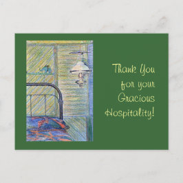 Tack för ditt Gracious Hospitality! Vykort
