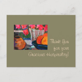 Tack för ditt Gracious Hospitality! Vykort