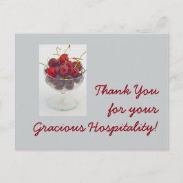 Tack för ditt Gracious Hospitality! Vykort