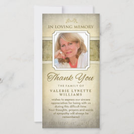 Tack för ditt grafikkort för guldanteckningar kort