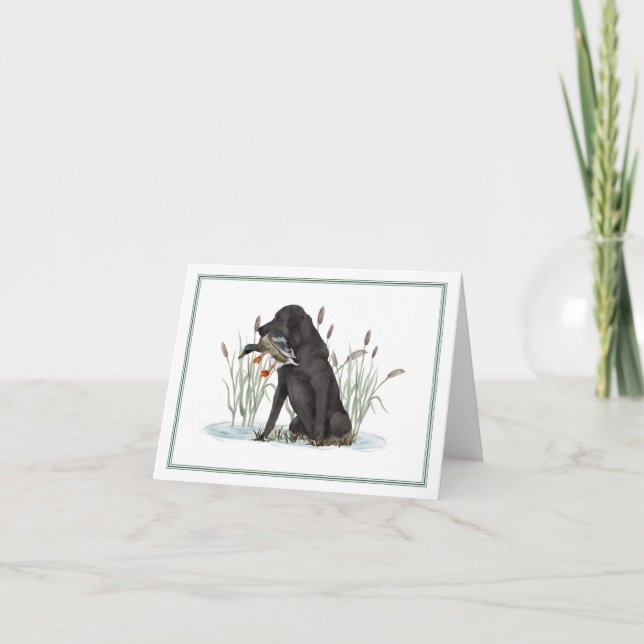 Tack för ditt jaktkort för Preppy Southern Anka (Framsida)