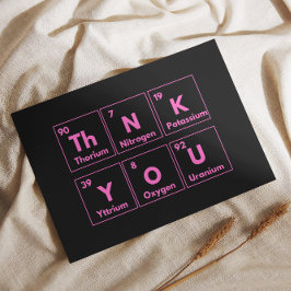 Tack för ditt kemikort kort