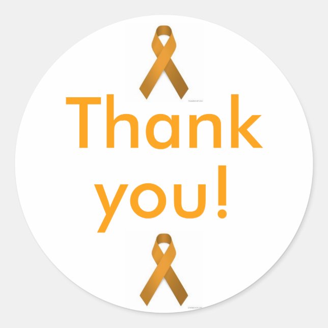 Tack för ditt klistermärke (Framsida)