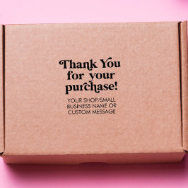 Tack för ditt köp av Small Business Custom Stämpel