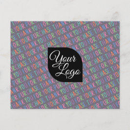 Tack För Ditt Köp Färgglad Kul Lägg Till Logo