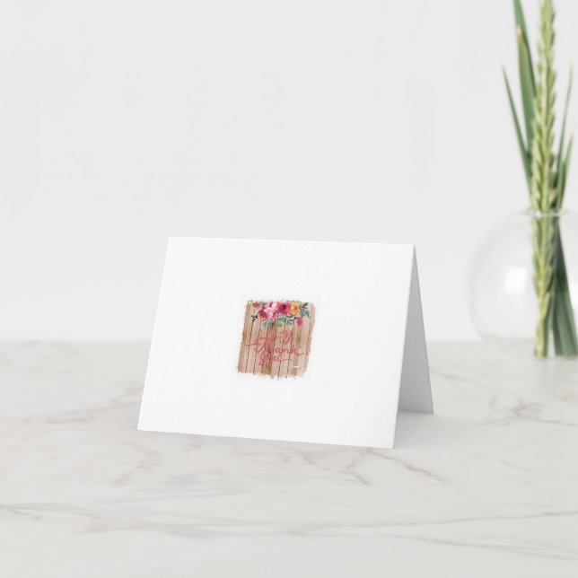 Tack för ditt kort (Framsida)