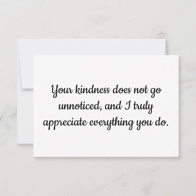 Tack för ditt kort (Baksida)