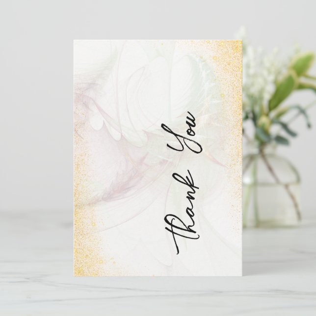 Tack för ditt kort (Stående Fram)