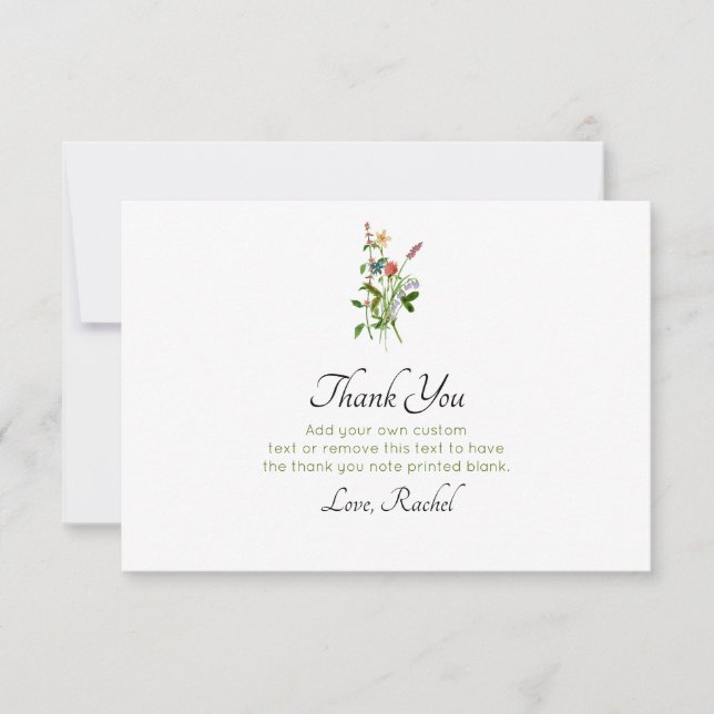 Tack för ditt kort. (Framsida)